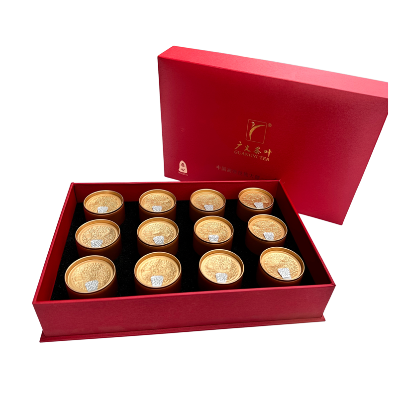 【茗心系列明前特級(jí)信陽(yáng)紅茶12罐一罐好茶】核心產(chǎn)區(qū)、高山茶園、精心制作